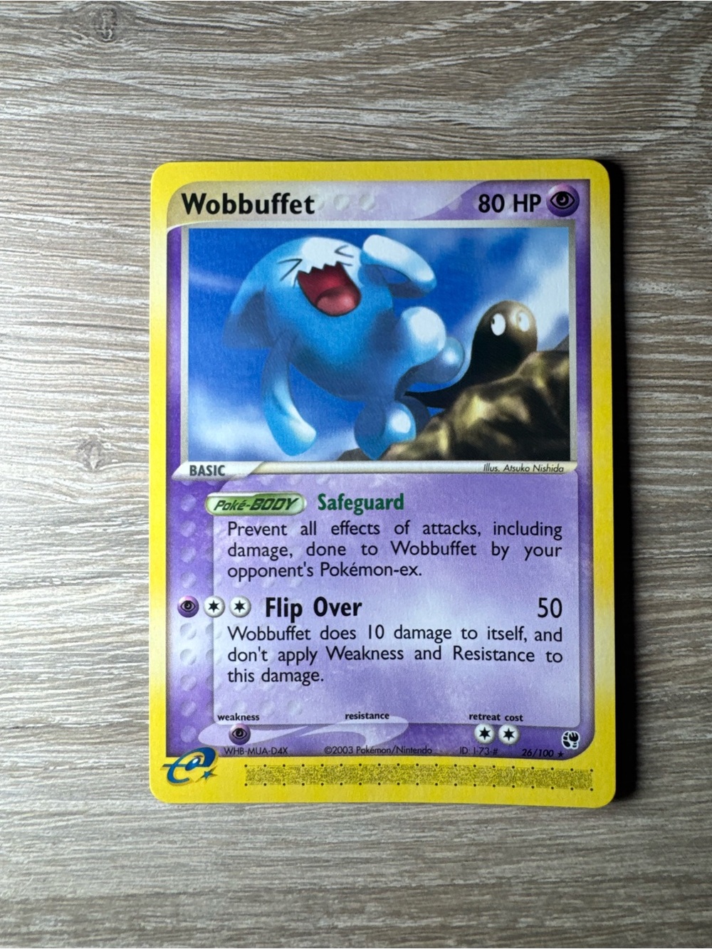 Wobbuffet #26/Pokemon Sandstorm